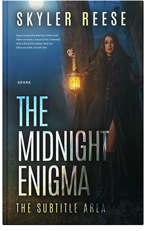 Premade Book Cover Shark