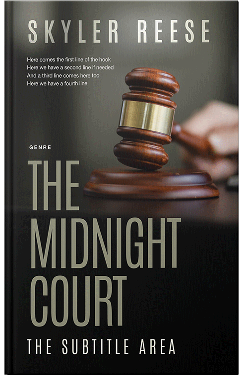 Front view of Premade Mystery & Thriller & Suspense Book Cover - Napa