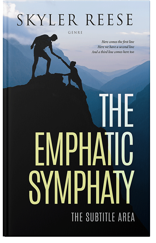 Front view of Premade Action & Adventure Book Cover - Tasman