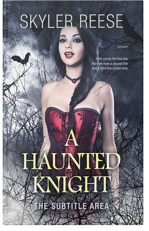 Front view of Premade Fantasy Book Cover - Wafer