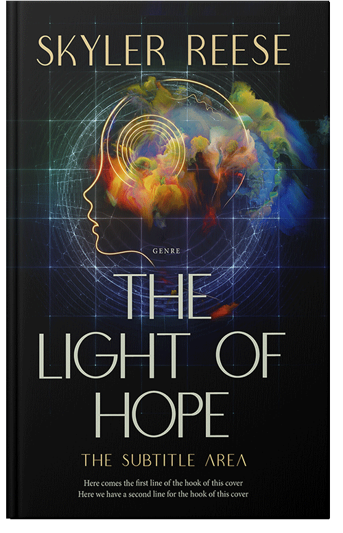 Front view of Premade Health & Mind & Body Book Cover - Gimblet