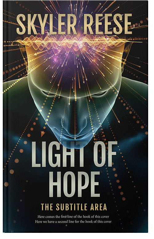 Front view of Premade Health & Mind & Body Book Cover - Indian Khaki