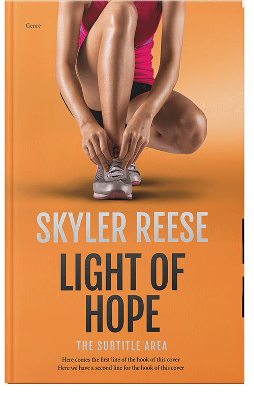 Front view of Premade Health & Dieting & Fitness Book Cover - Jaffa