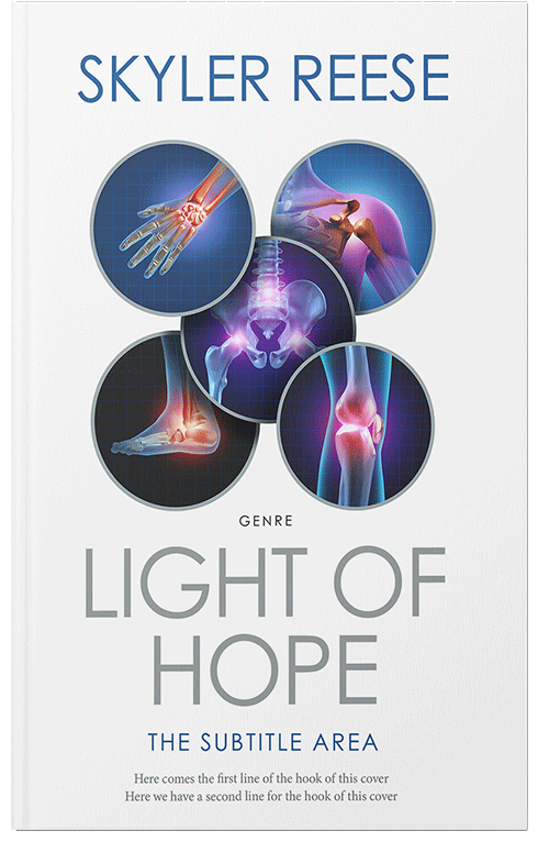 Front view of Premade Medical Book Cover - East Bay