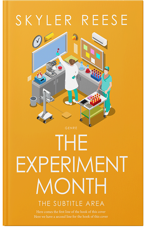 Front view of Premade Science & Nature Book Cover - Buttercup