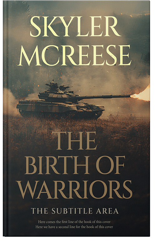 Front view of Premade Historical Book Cover - Tuatara