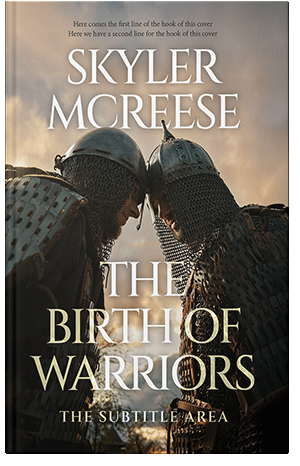 Pre Made Book Cover Vanilla