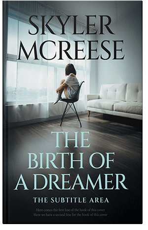 Pre Made Book Cover Outer Space