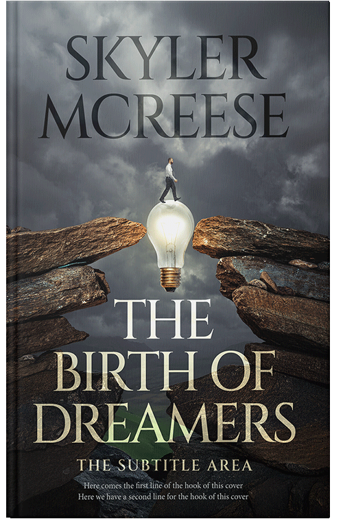 Front view of Premade Business Book Cover - Cape Cod