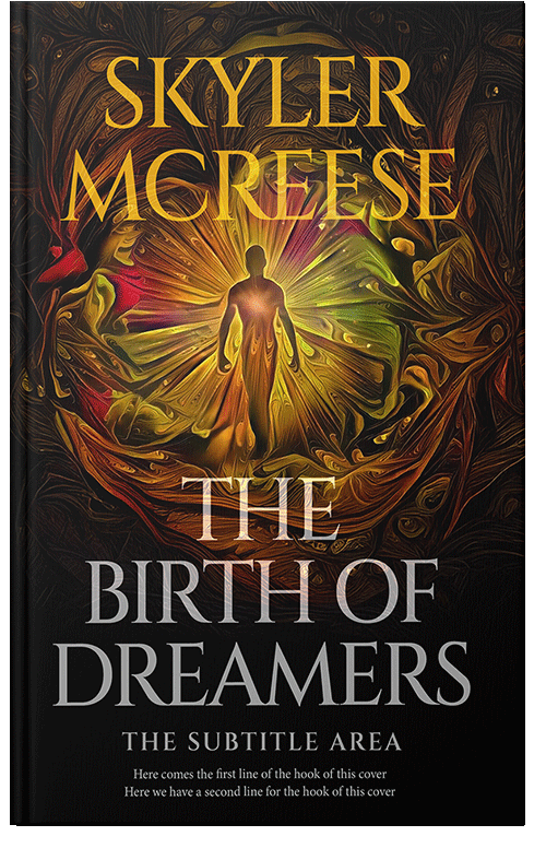 Front view of Premade Religion & Spirituality Book Cover - Tussock