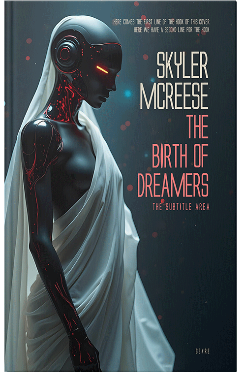Front view of Premade Science Fiction Book Cover - Mirage