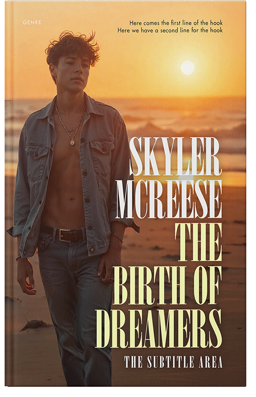 Front view of Premade Erotica Book Cover - Saddle