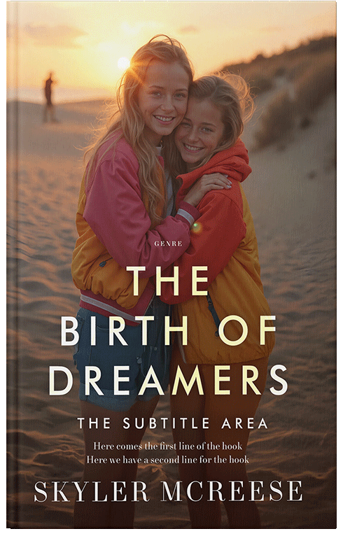 Front view of Premade Teen & Young Adult Book Cover - Spice