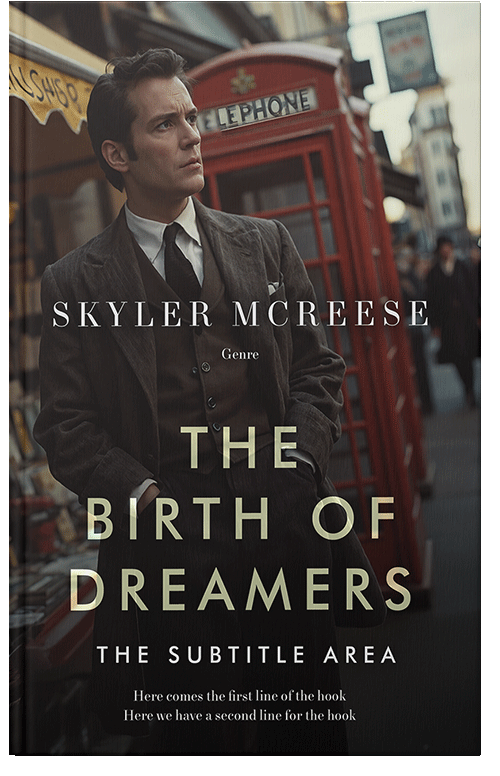 Front view of Zeus #33984 - Premade Mystery & Thriller & Suspense Book Cover