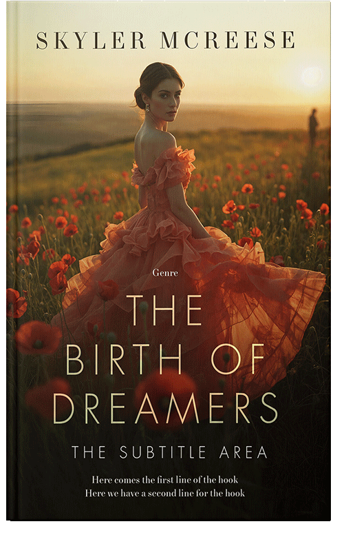 Front view of Clinker #33987 - Premade Historical Book Cover