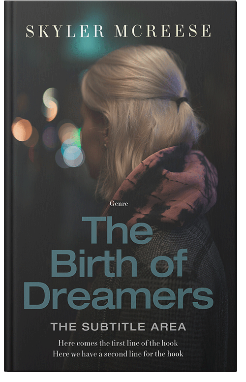 Front view of Outer Space #33993 - Premade Teen & Young Adult Book Cover