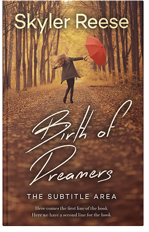 Pre Made Book Cover Old Copper