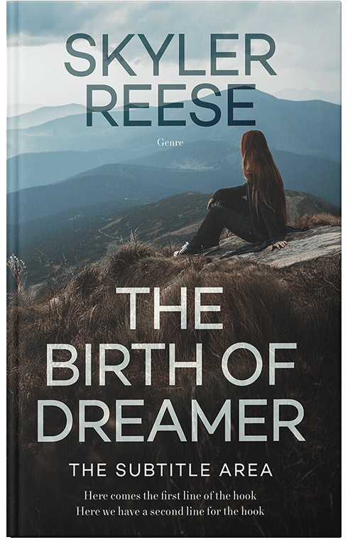 Front view of Premade Literary Fiction Book Cover - Cape Cod