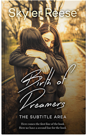 Premade Book Cover Calico