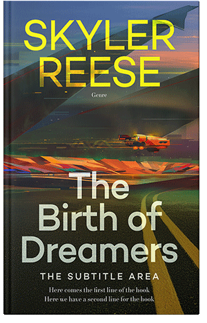 Pre Made Book Cover Heavy Metal