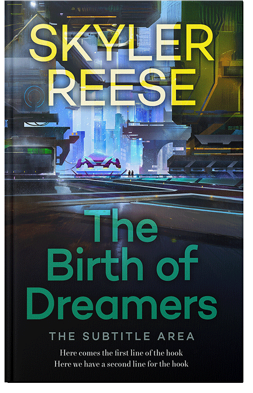 Front view of Premade Science Fiction Book Cover - Bunker