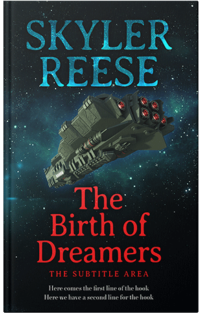 Pre Made Book Cover Aztec