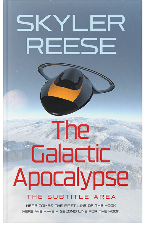 Front view of Premade Apocalyptica Book Cover - Botticelli