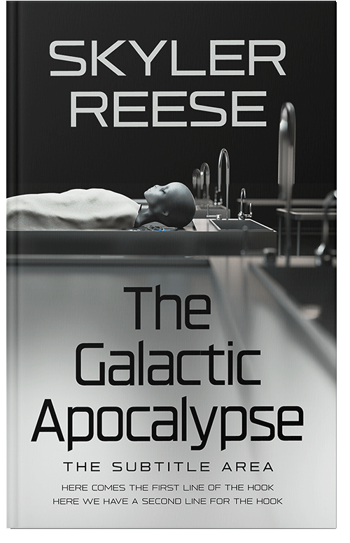 Front view of Premade Science Fiction Book Cover - Woodsmoke