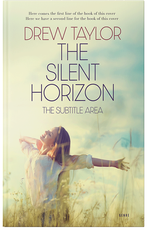 Front view of Premade Teen & Young Adult Book Cover - Beryl Green