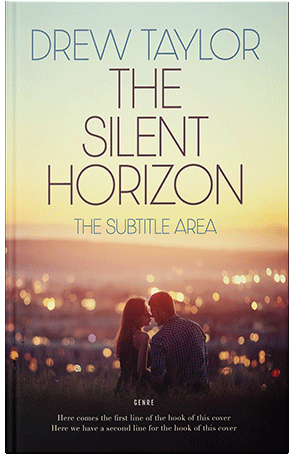 Pre Made Book Cover Cocoa Brown