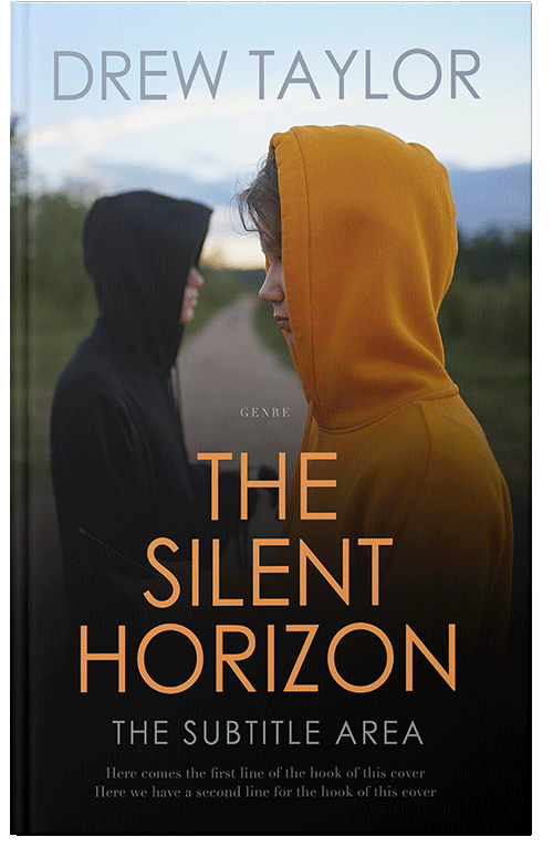 Front view of Premade Mystery & Thriller & Suspense Book Cover - Oil