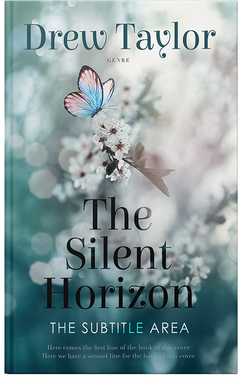 Front view of Premade Nature Book Cover - Submarine