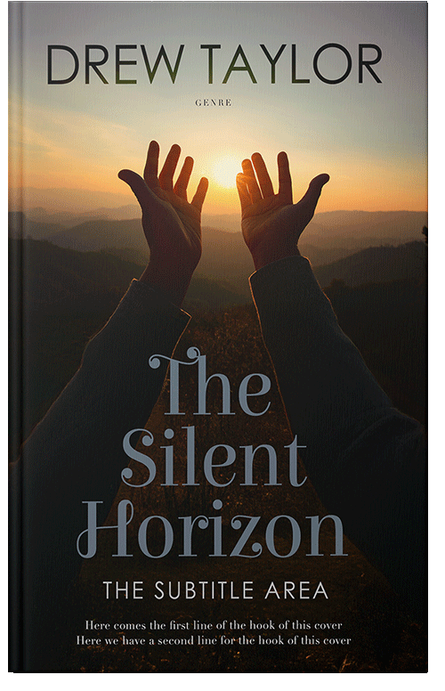 Front view of Premade Religion & Spirituality Book Cover - Night Rider