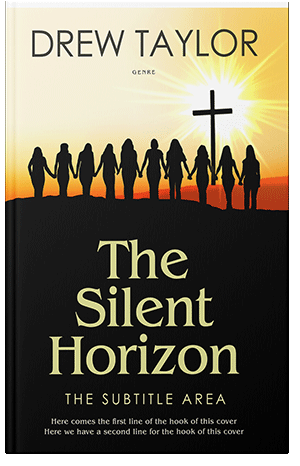 Pre Made Book Cover Wheat