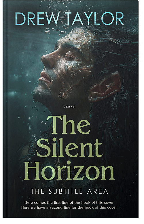 Front view of Premade Fantasy Book Cover - Bunker