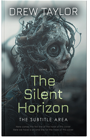 Premade Book Cover Outer Space