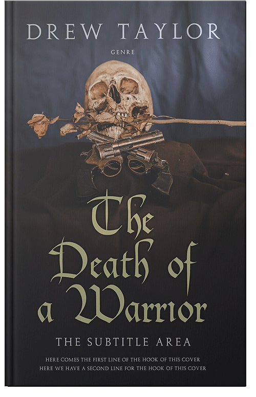 Front view of Premade Mystery & Thriller & Suspense Book Cover - Shark