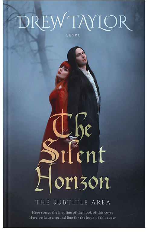 Front view of Premade Fantasy Book Cover - Tuna