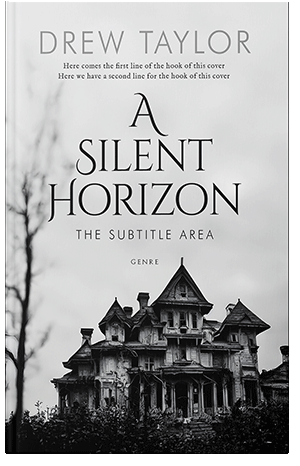 Pre Made Book Cover Cod Gray