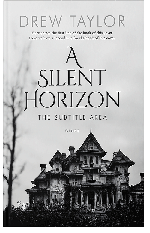 Front view of Premade Mystery & Thriller & Suspense Book Cover - Cod Gray