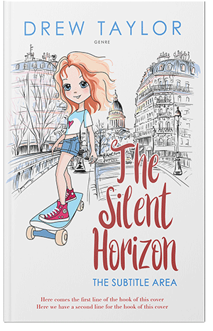 Premade Book Cover Hint of Red - ID 34060