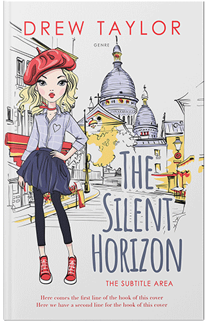 Pre Made Book Cover Bright Gray