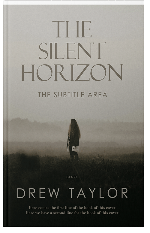 Front view of Premade Nature Book Cover - Marshland