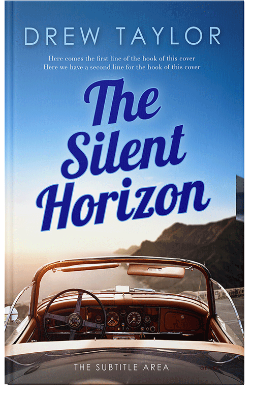 Front view of Premade Romance Book Cover - Bay Of Many