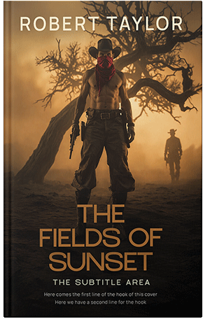 Pre Made Book Cover Tussock