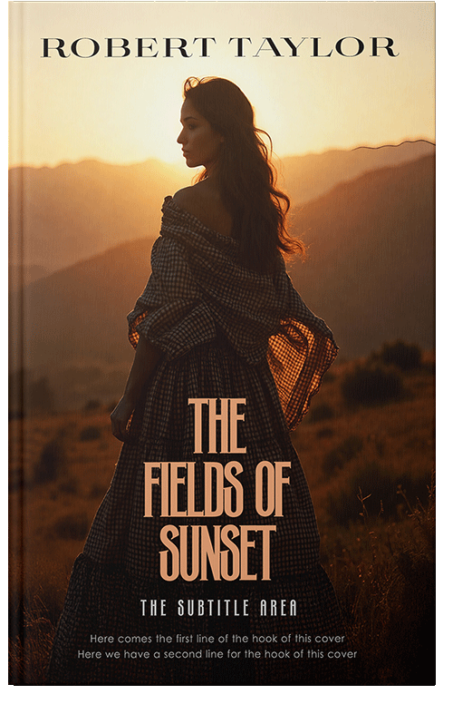 Front view of Premade Romance Book Cover - Putty