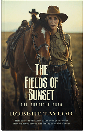 Pre Made Book Cover Beryl Green