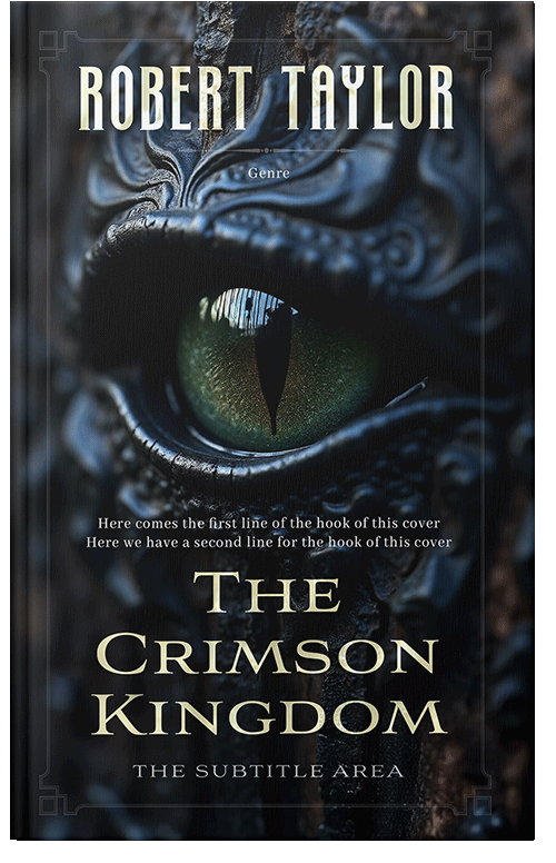 Front view of Premade Fantasy Book Cover - Bunker