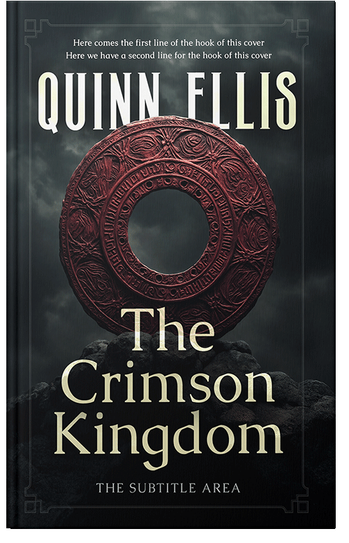 Front view of Premade Mystery & Thriller & Suspense Book Cover - Woodsmoke