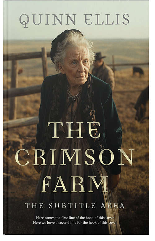 Front view of Premade Historical Book Cover - Thistle Green